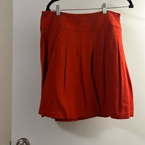 NWT Banana Republic orange skirt size 12P